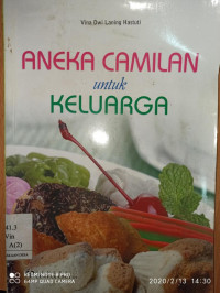 Image of aneka camilan untuk keluarga