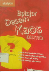 Image of Belajar Desain Kaos Distro
